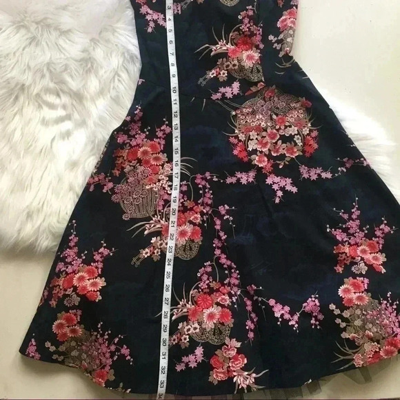 Rampage Strapless Floral Dress - Picture 2 of 6